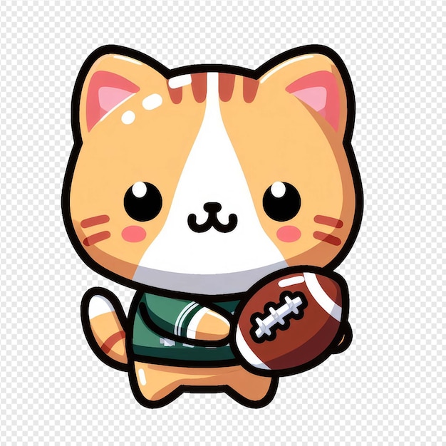 PSD gleeful meow png ステッカー