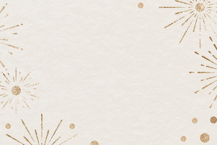 PSD glinsterend vuurwerk beige achtergrond psd nieuwjaarsfeest
