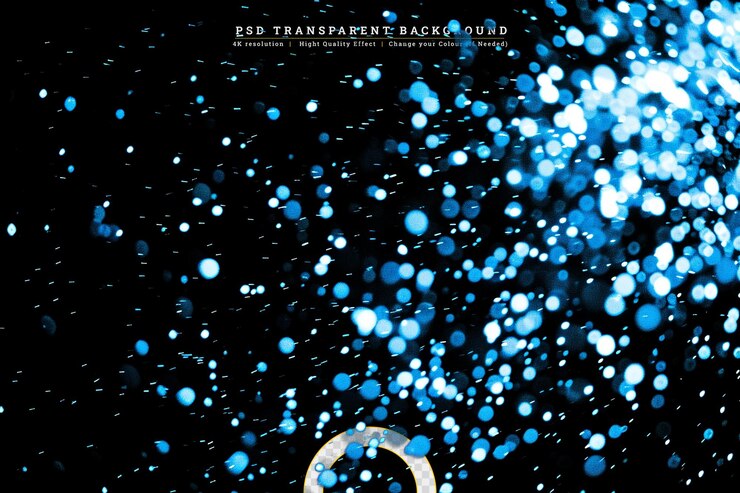 PSD glitter background luxury blue stardust light