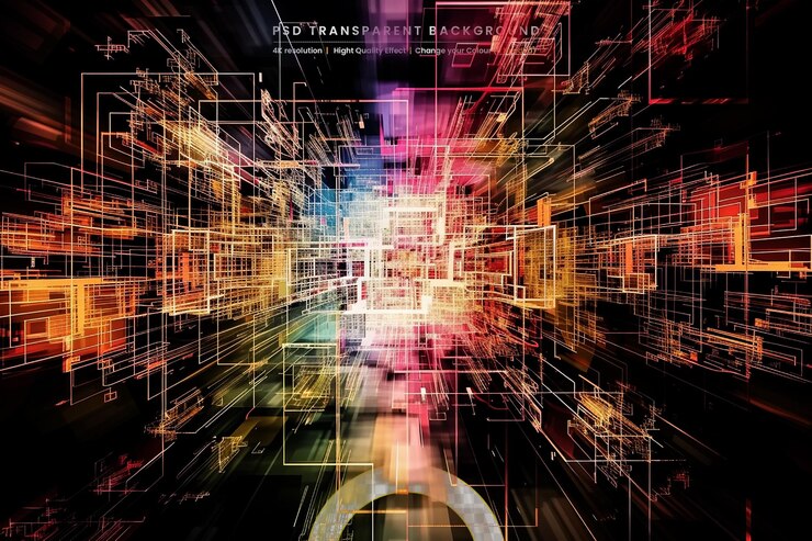 PSD global business internet network connection on transparant background