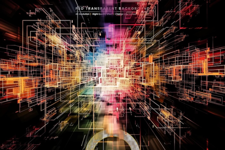 PSD global business internet network connection on transparant background