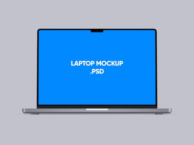 PSD gloednieuw digitaal laptopapparaatschermmodel