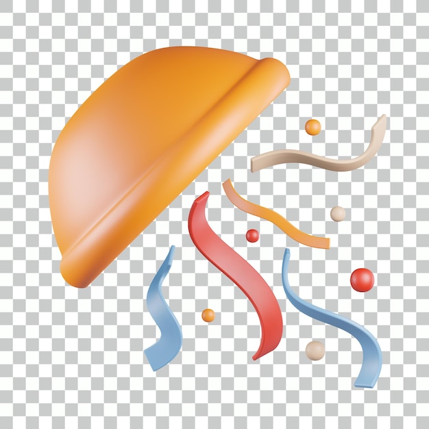 PSD glorious party bell 3d icon