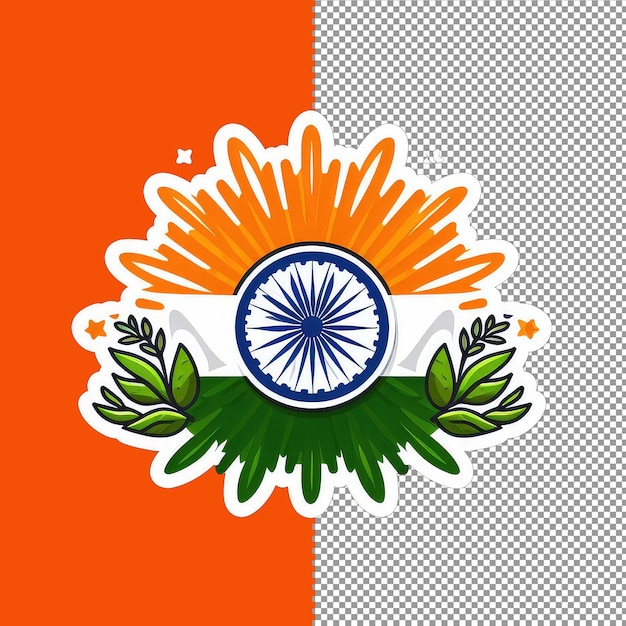 PSD glory sticker van de indiase republiek