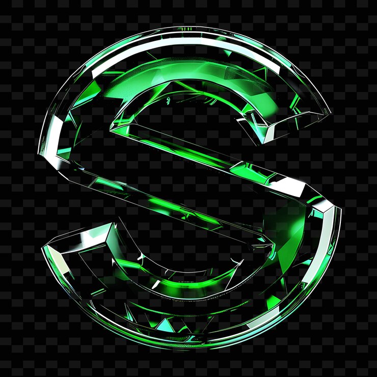 PSD glossy metallic shimmering strikethrough icon with geometric outline y2k shape trending decorative