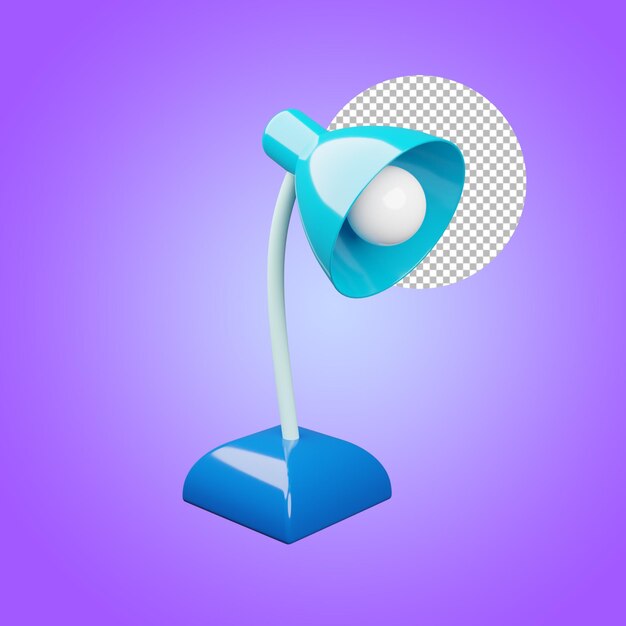 Glossy school and education icon 3d rendering