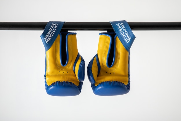 PSD gloves mock-up for boxing sport