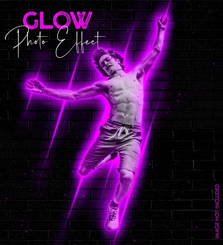 Glow photo effect