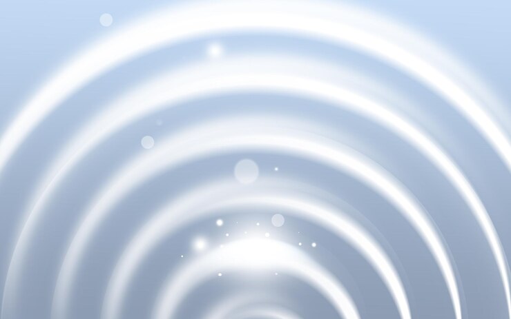 PSD glowing circles light effect background