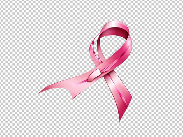 PSD a glowing pink ribbon