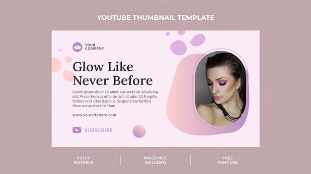 Glowing Skin Youtube Thumbnail