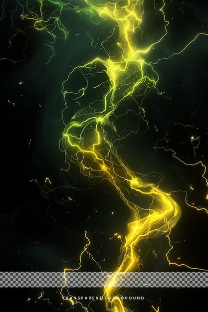 Glowing thunder lightning background