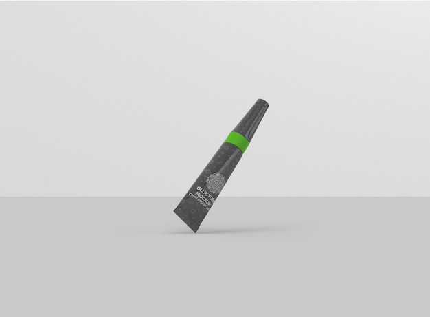 PSD glue tube mockup