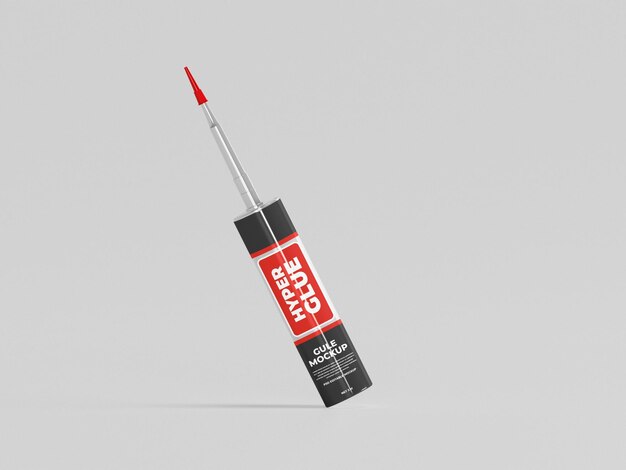 Glue tube mockup