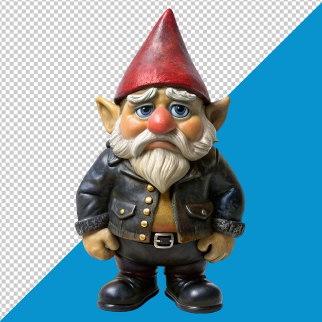 Gnome op doorzichtige achtergrond