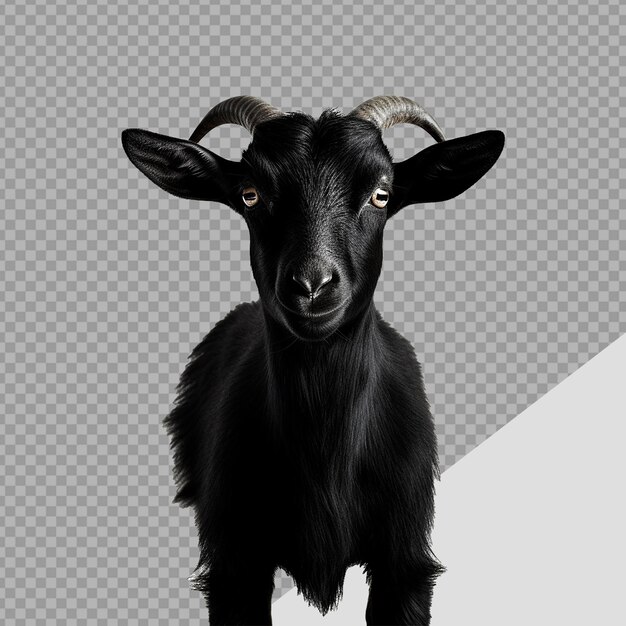 PSD goat isolated on transparent background png