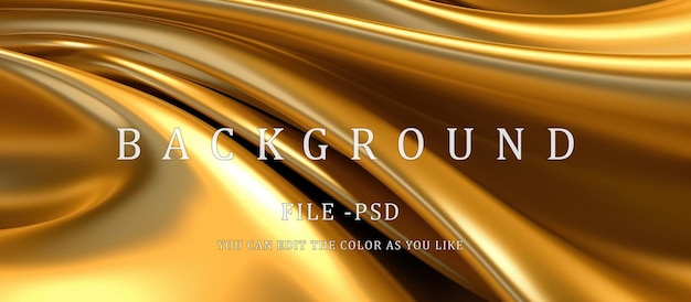 PSD gold abstract background