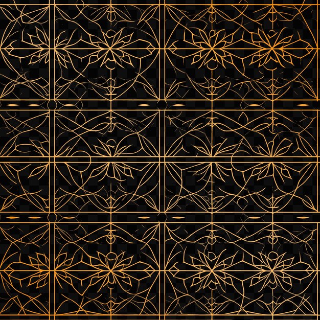 PSD gold and black fabric with a gold pattern