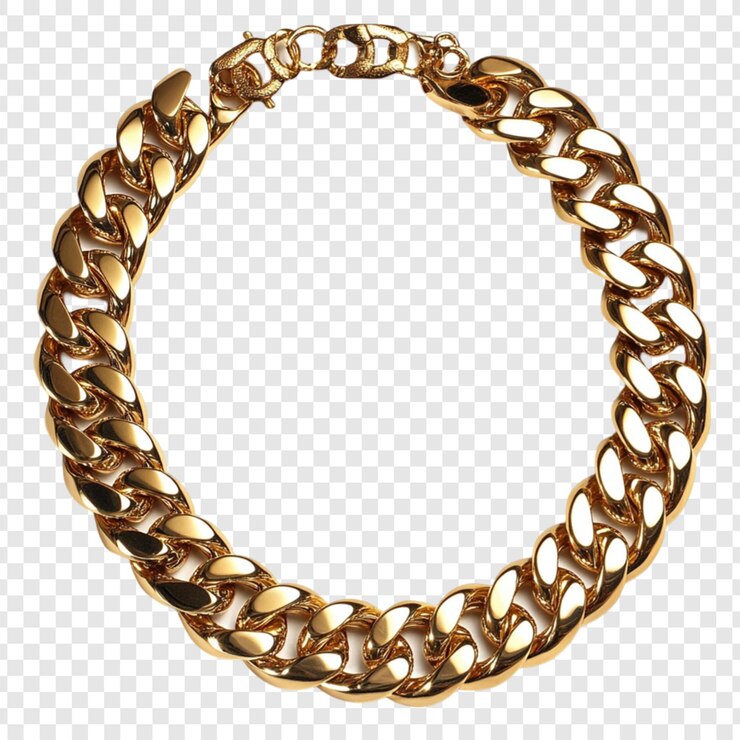 PSD gold chain necklace luxury jewelry fashion accessory bling opulent wealth