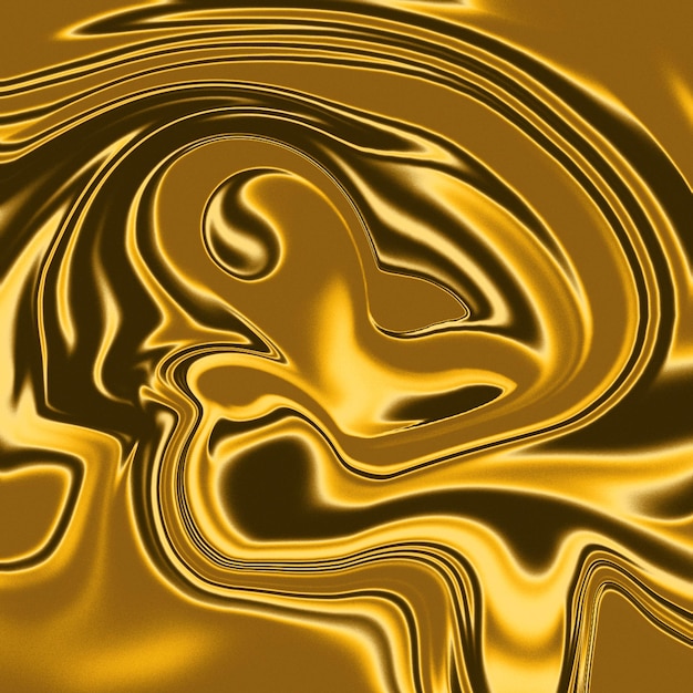 PSD a gold colored liquid with a swirly pattern.
