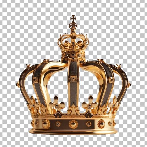 PSD a gold crown with the crown on it