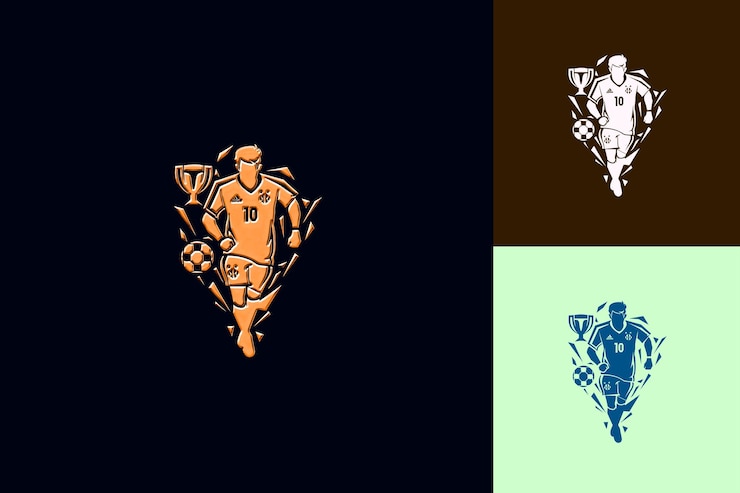 PSD a gold design with a man in a shirt and the words quot olympic quot on it
