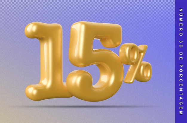 Gold discount number 15 percentage