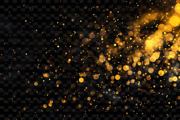 PSD gold glitters are a symbol of the universe