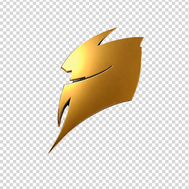 PSD gold helmet on a transparent background illustration