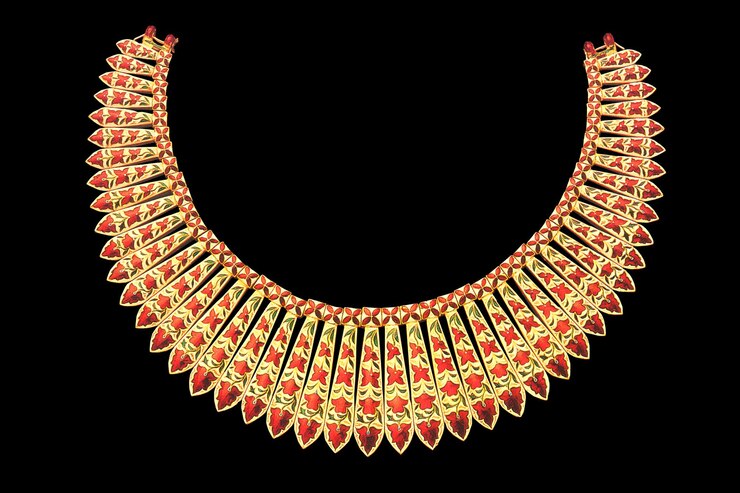 PSD gold necklace for women special