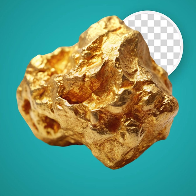 PSD gold nugget