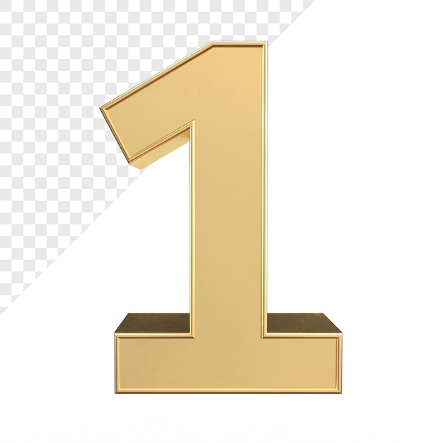 Gold number 1