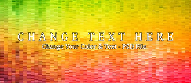 PSD gold red pink coral peach orange yellow lemon lime green abstract background