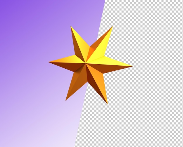 PSD gold star rate 3d