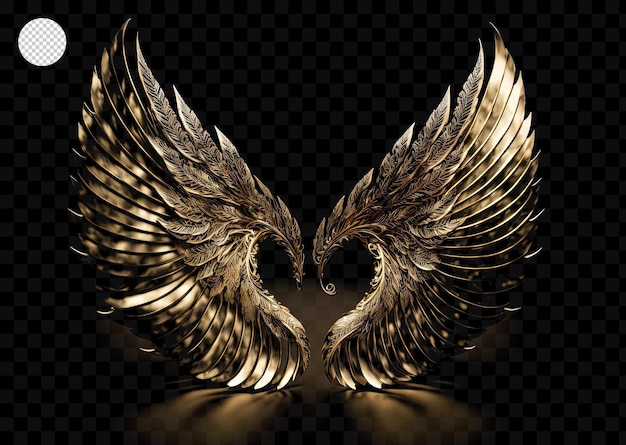 Gold wings