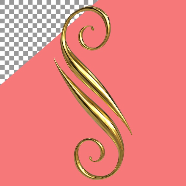 PSD golden 3d photo frame design element rendering golden element