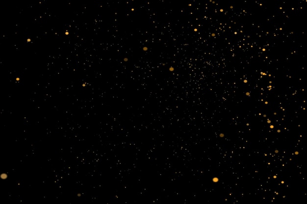Golden Dust Bokeh Overlays Light bokeh background Light effect with transparent background bokeh