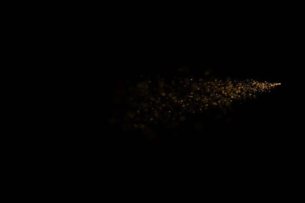 Golden dust bokeh overlays light bokeh background light effect with transparent background bokeh