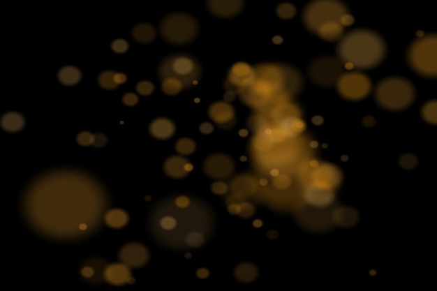 golden dust bokeh overlays light bokeh background light effect with transparent background bokeh
