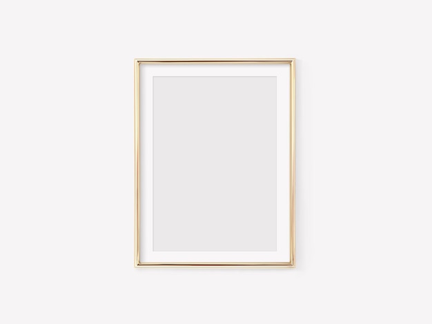 Golden Frame mockup