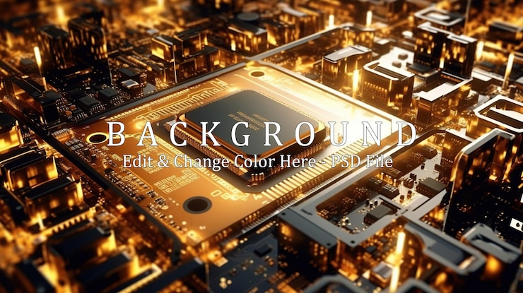 PSD golden motherboard with cpu