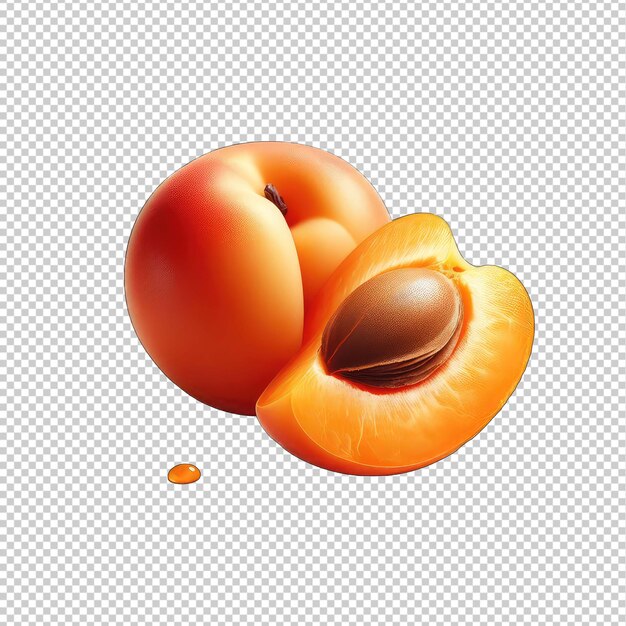 PSD golden peach delight png