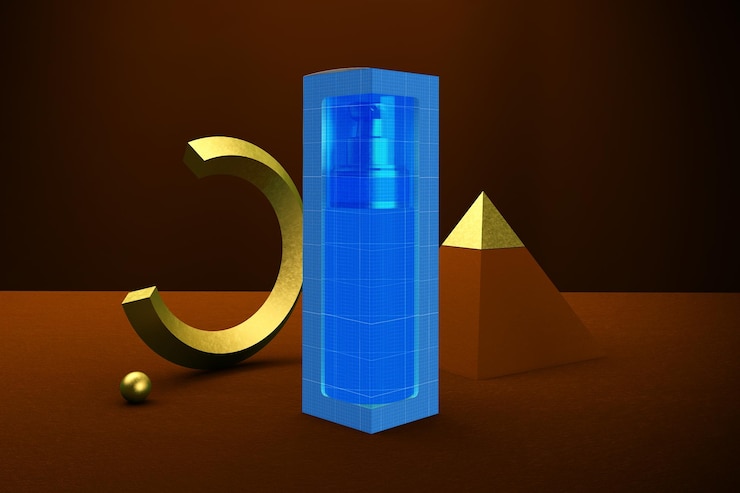 PSD golden pump bottle v1