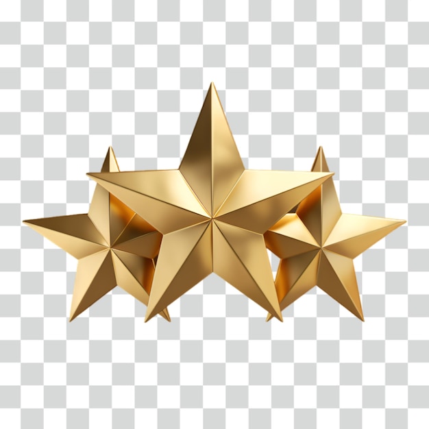 PSD golden star