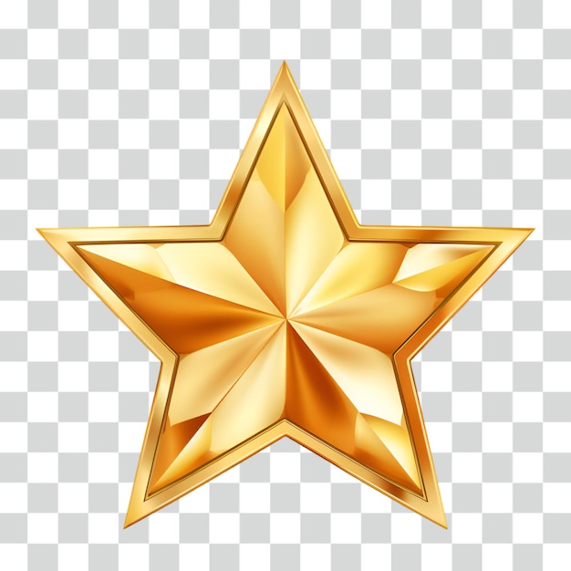 PSD golden star