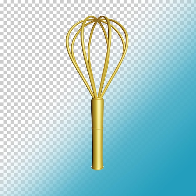 Golden whisk