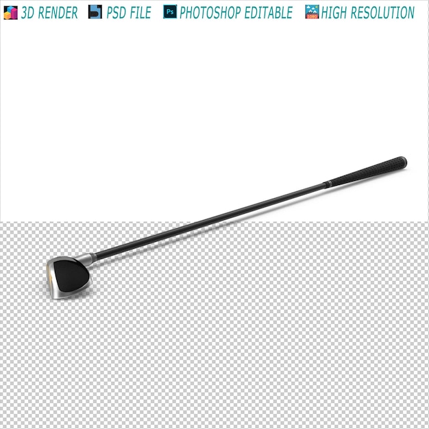 Golf club 3d rendering psd. (golf club 3d rendering psd) è un gioco di gioco di golf.