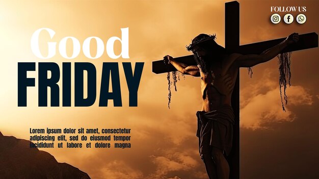 Good friday illustration