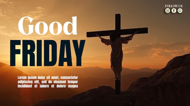 Good friday illustration