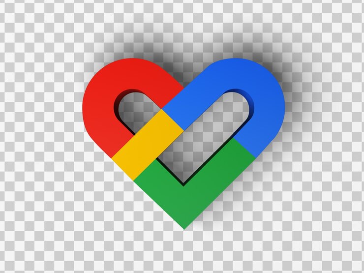 PSD google 맞춤 앱 아이콘 3d 렌더링